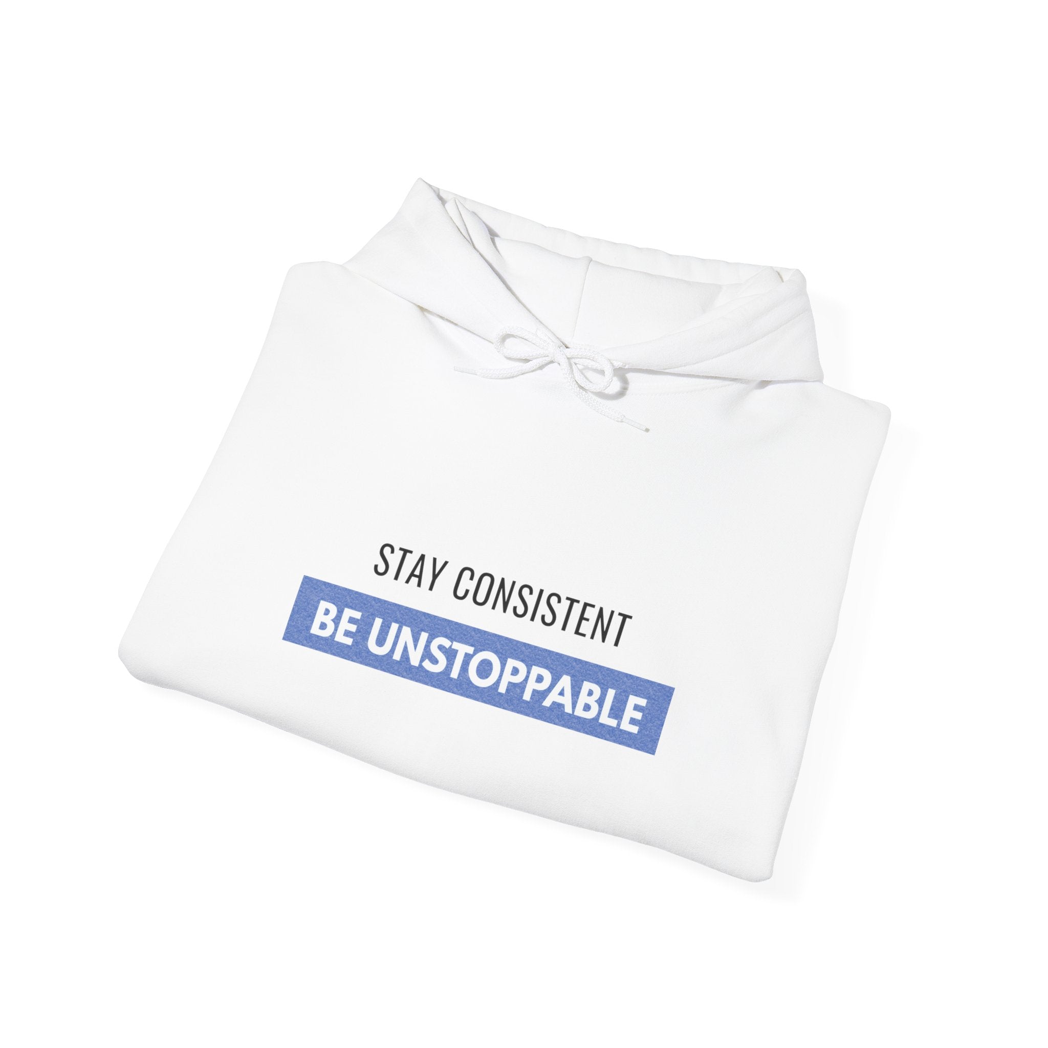 ''Stay Consistent'' |  Motivational Typography Unisex Heavy Blend Hoodie